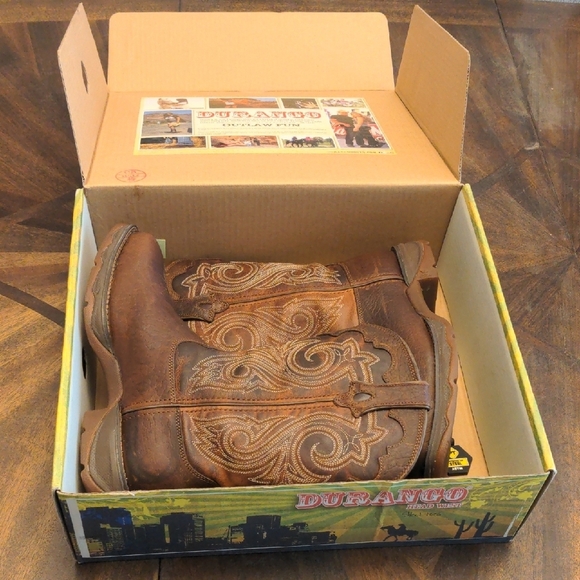 Durango Lady Rebel Steel Toe Western Work Boots Women’s 9.5M RD3315 - Picture 16 of 16